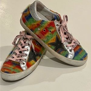 Golden Goose Super Star Tie Dye Sneakers